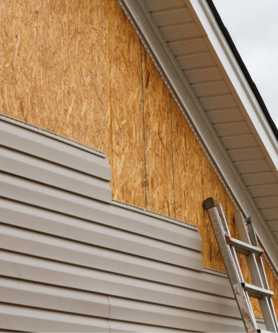 residential siding repair and installation
